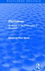 Image for Pluriverse (Routledge Revivals)
