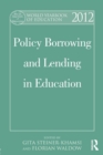 Image for World yearbook of education 2012  : policy borrowing and lending in education