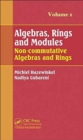 Image for Algebras, rings and modulesVolume 2,: Non-commutative algebras and rings