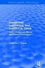 Image for Revival: Leadership, Legitimacy, and Conflict in China (1984) : From a Charismatic Mao to the Politics of Succession