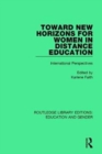 Image for Toward New Horizons for Women in Distance Education