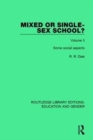 Image for Mixed or Single-sex School? Volume 2