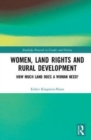 Image for Women, Land Rights and Rural Development