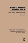 Image for Routledge Library Editions: Early Western Responses to Soviet Russia