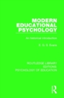 Image for Modern Educational Psychology