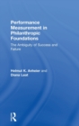 Image for Performance measurement in philanthropic foundations  : the ambiguity of success and failure