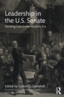 Image for Leadership in the U.S. Senate  : herding cats in the modern era