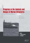 Image for Progress in the Analysis and Design of Marine Structures