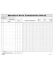 Image for Standard Work Combination Sheet