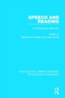 Image for Speech and Reading
