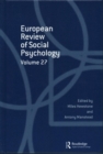 Image for European review of social psychologyVolume 27