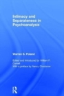 Image for Intimacy and Separateness in Psychoanalysis