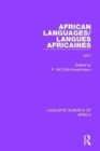 Image for African Languages/Langues Africaines