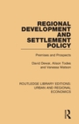 Image for Regional Development and Settlement Policy