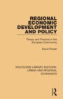 Image for Regional Economic Development and Policy