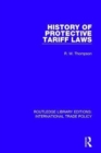 Image for History of Protective Tariff Laws