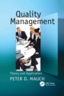 Image for Quality Management : Theory and Application