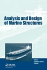 Image for Analysis and Design of Marine Structures