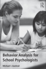 Image for Behavior Analysis for School Psychologists
