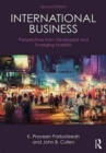 Image for International business  : perspectives from developed and emerging markets