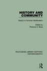 Image for History and community  : essays in Victorian medievalism