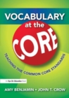 Image for Vocabulary at the Core : Teaching the Common Core Standards
