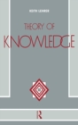 Image for Theory of knowledge