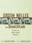 Image for Orson Welles on Shakespeare