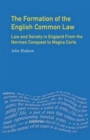 Image for The Formation of English Common Law