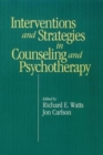 Image for Intervention &amp; strategies in counseling and psychotherapy