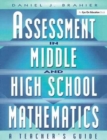 Image for Assessment in Middle and High School Mathematics