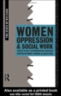 Image for Women, Oppression and Social Work