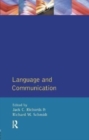Image for Language and Communication