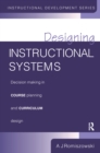 Image for Designing Instructional Systems