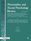 Image for Theory Construction in Social Personality Psychology