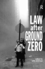 Image for Law after Ground Zero