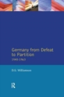 Image for Germany from Defeat to Partition, 1945-1963