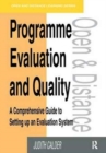 Image for Programme Evaluation and Quality