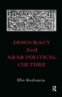 Image for Democracy and Arab Political Culture