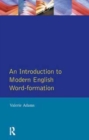 Image for An Introduction to Modern English Word-Formation