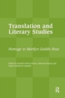 Image for Translation and Literary Studies