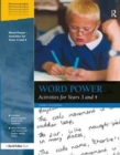 Image for Word power  : activities for years 3 and 4