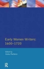 Image for Early Women Writers
