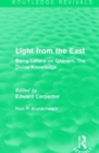Image for Light from the East  : being letters on Ganam, the divine knowledge
