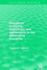 Image for Petroleum Company Operations and Agreements in the Developing Countries
