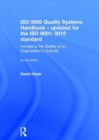 Image for ISO 9000 quality systems handbook  : updated for the ISO 9001 - 2015 standard