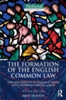 Image for The Formation of the English Common Law