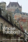 Image for Whose tradition?  : discourses on the built environment