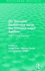 Image for On Socialist Democracy and the Chinese Legal System