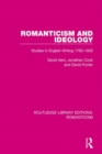 Image for Romanticism and ideology  : studies in English writing 1765-1830